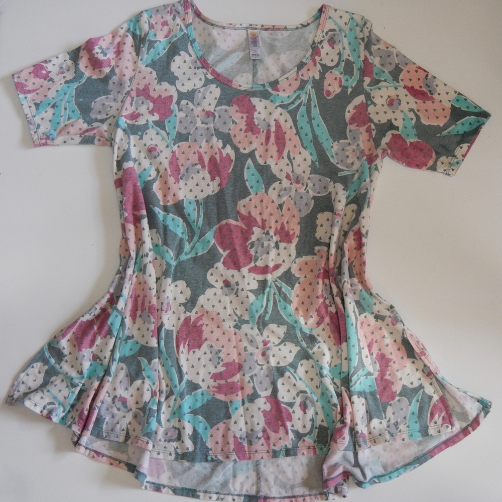 Lularoe floral print Perfect T